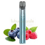 Mini narghilea Elf Bar 800S Turbo Blueberry Sour Raspberry cu nicotina cu rezervor transparent